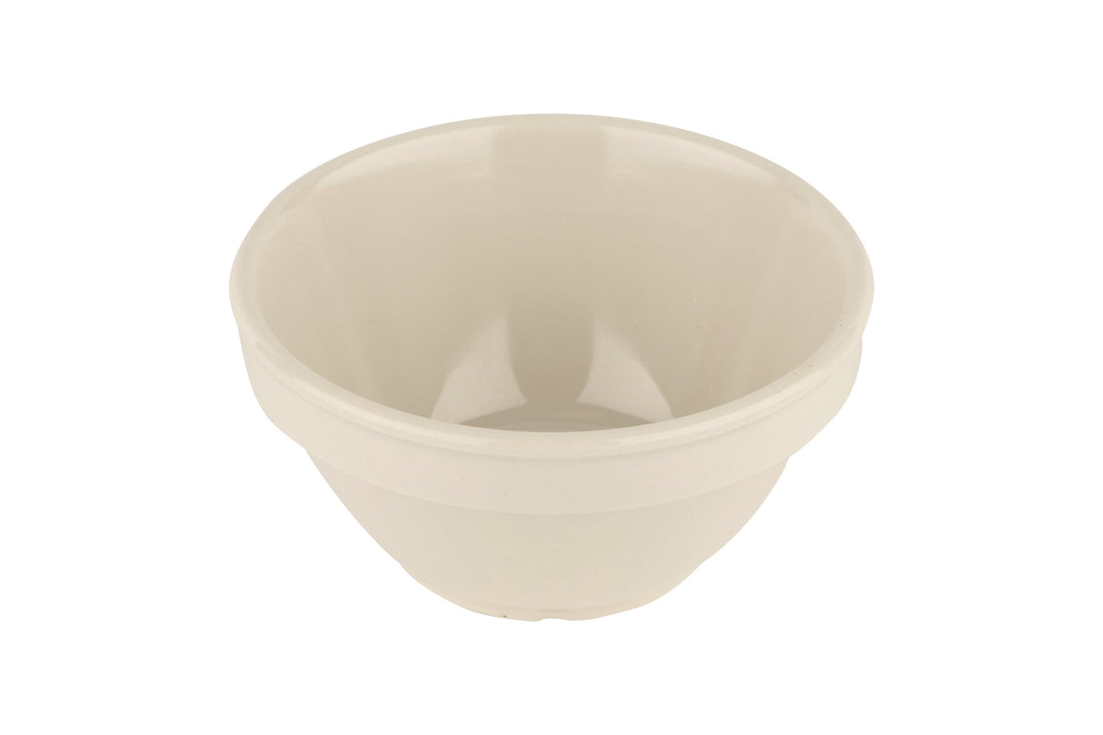 GET BC-170-DI Round Bouillon Cup w/ 8 oz Capacity, Melamine, Ivory 4-1/2" 4dz/cs
