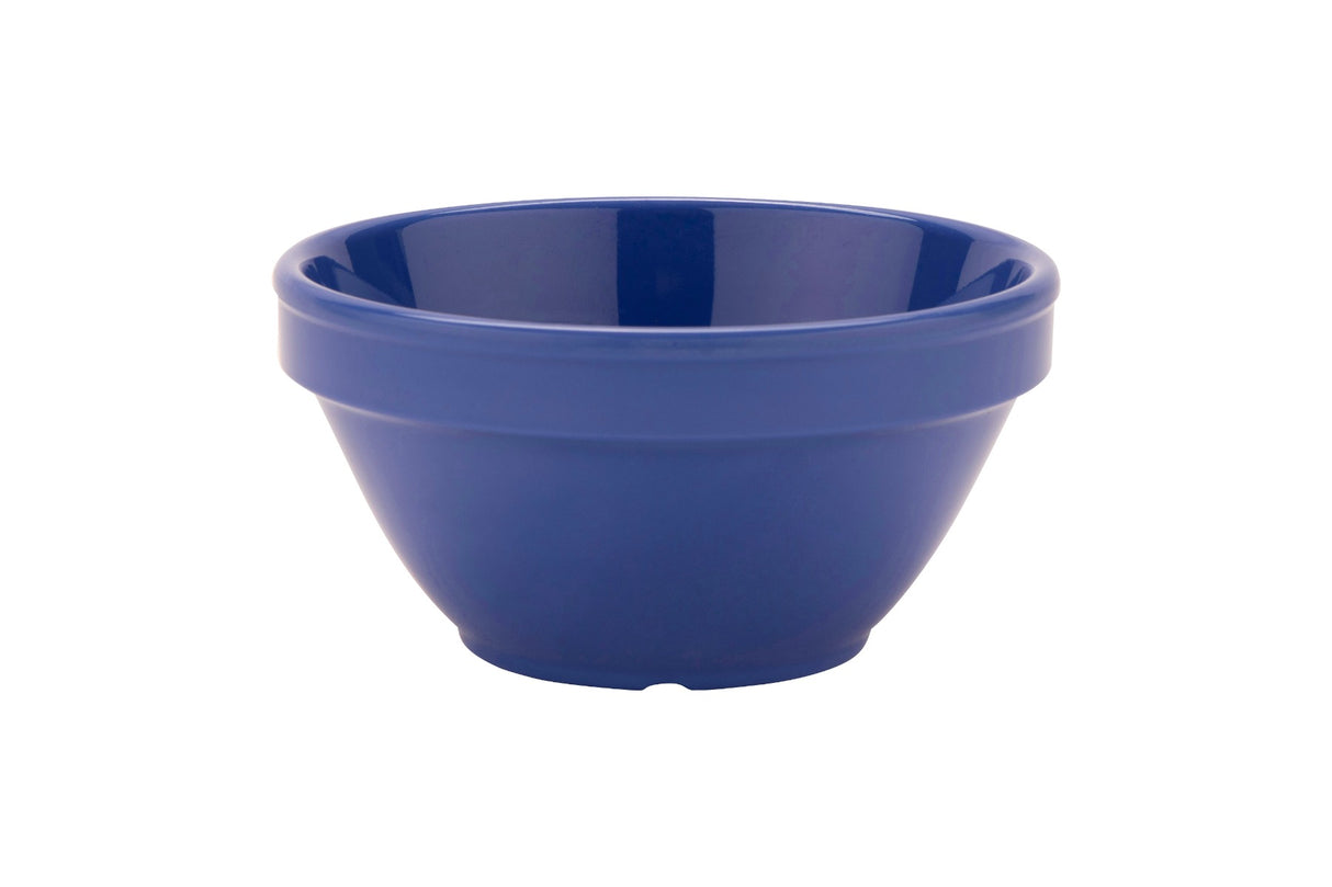 GET BC-170-PB 4 1/2" Round Bouillon Cup w/ 8 oz Capacity, Melamine, Blue, 4dz/cs
