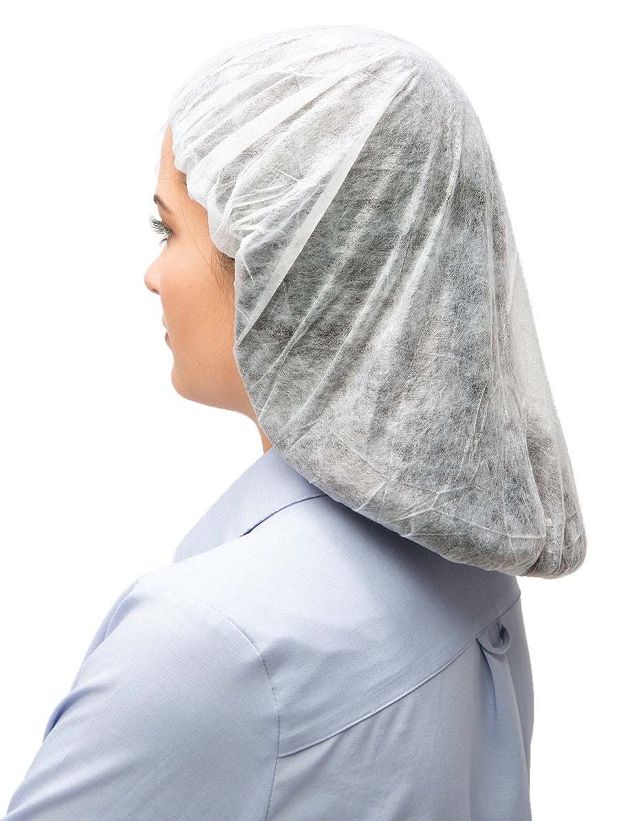 BC24W Bouffant Cap - White