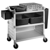 Cambro BC331KDSH110 - Black Silverware Holder - 2-1/2 gallon