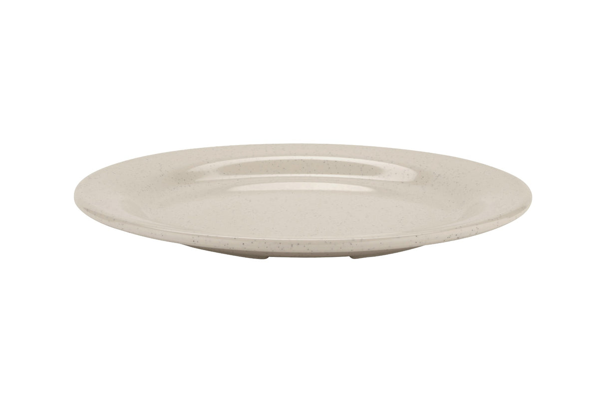 GET BF-010-IR Santa Fe Melamine Round Plate 10" - Ironstone - 12/Case