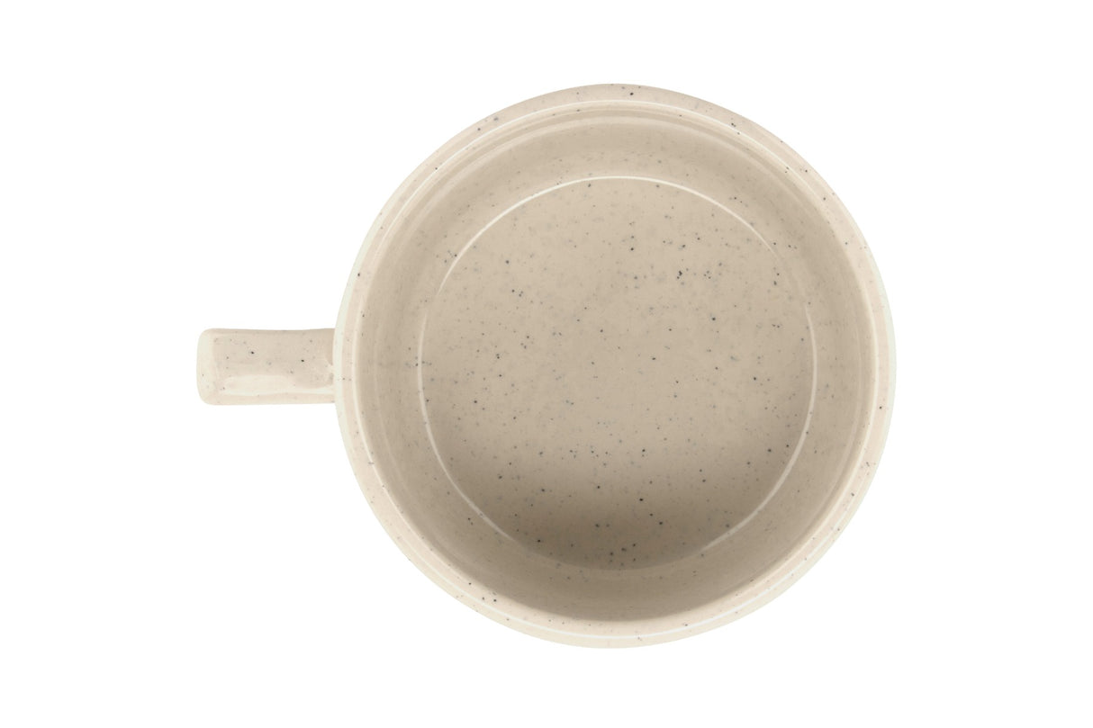 GET BF-080-IR Santa Fe Melamine Soup Mug 11 oz. - Ironstone - 24/Case