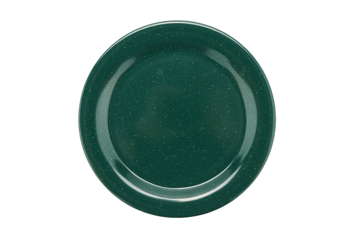 GET BF-090-KG Kentucky Green Melamine Round Plate 9" - Green - 24/Case