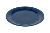 GET BF-090-TB Melamine Plate Round 9" Texas Blue