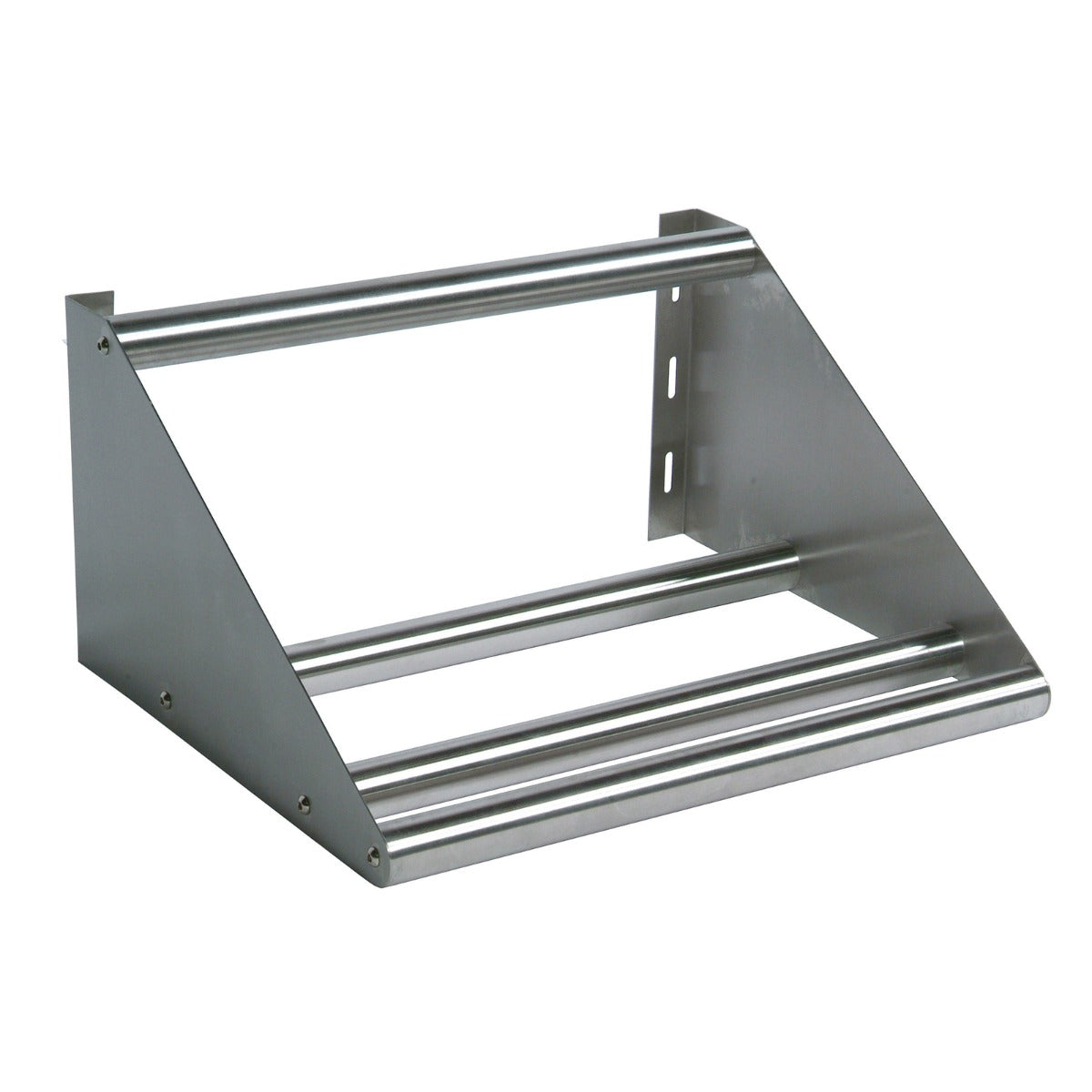 BK Resources BK-TSH-42 Stainless Steel Wall Mounted Tubular Dish Rack Shelf  42"W.