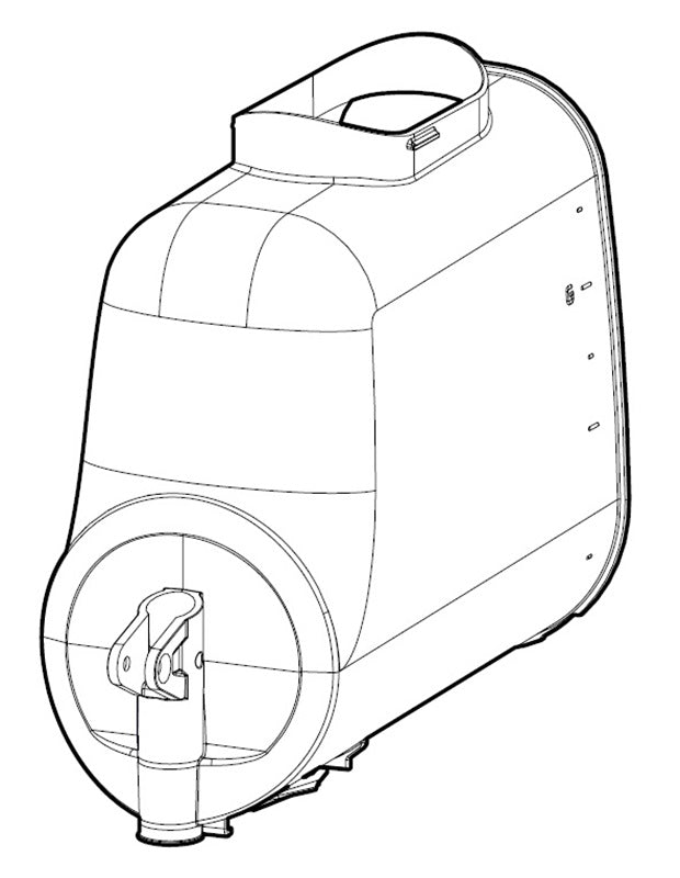Vollrath BR0208 Clip-On Double Wall Bowl Kit 10-liter - for VCBF Series Frozen Beverage Machines