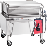 Vulcan VE30 - Electric Manual Tilt Braising Pan / Tilt Skillet 30 Gal. - 208-240v/50/60/1-3