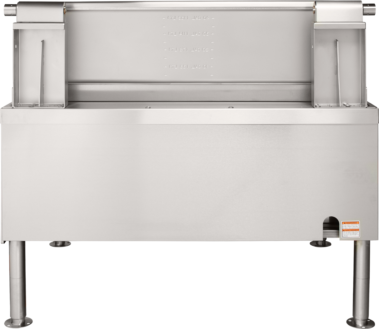 Vulcan VE40-33 - Electric Manual Tilt Braising Pan / Tilt Skillet 40 Gal. - 208-240v/50/60/1-3