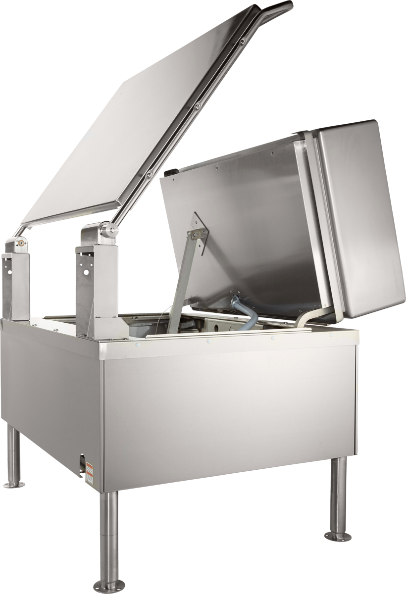 Vulcan VE40-33 - Electric Manual Tilt Braising Pan / Tilt Skillet 40 Gal. - 208-240v/50/60/1-3