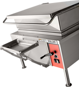 Vulcan VE40-33 - Electric Manual Tilt Braising Pan / Tilt Skillet 40 Gal. - 208-240v/50/60/1-3