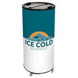 IRP 6001006 BREEZER II Portable Round Barrel Beverage Cooler with Adjustable Thermostat 17-1/2"Dia. x 37-7/8"H