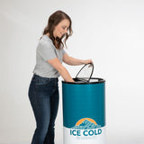 IRP 6001006 BREEZER II Portable Round Barrel Beverage Cooler with Adjustable Thermostat 17-1/2"Dia. x 37-7/8"H