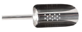 TableCraft BSC2024 Stainless Steel Ice Scoop with Drain Holes 20-24 oz. - 12/Case