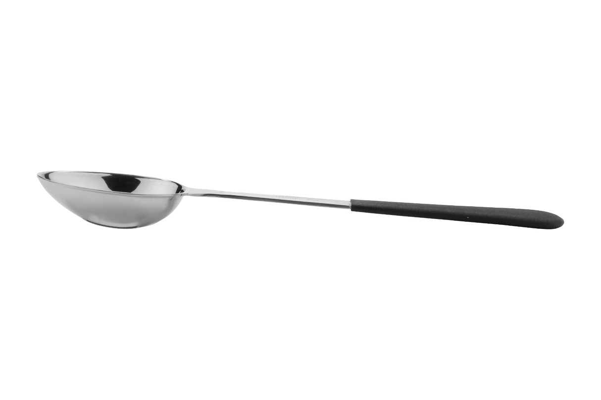 GET BSRIM-34 Slotted Portion Control Spoon 2 oz SS Black Handle