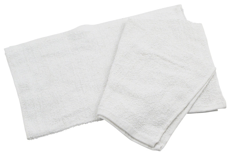 Winco BTW-30 Cotton Bar Towel 16" x 19" - White - 20/Case