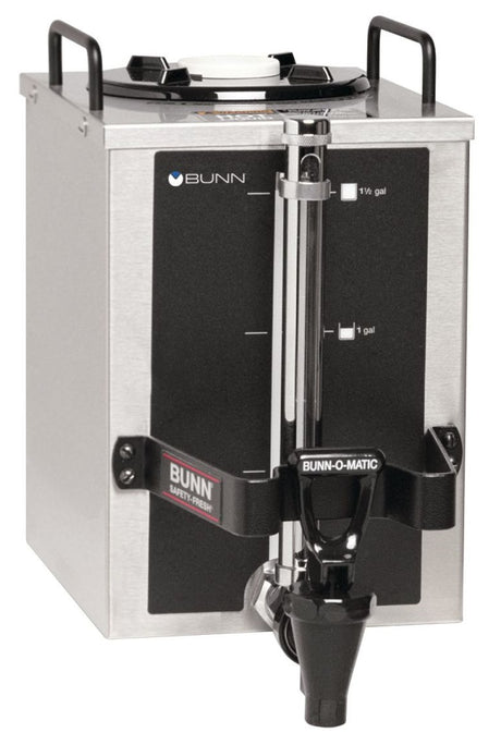 Bunn 20950.0004 1.5GPR-FF Portable Coffee Server with top bail handles and fast flow faucet 1.5 gallon