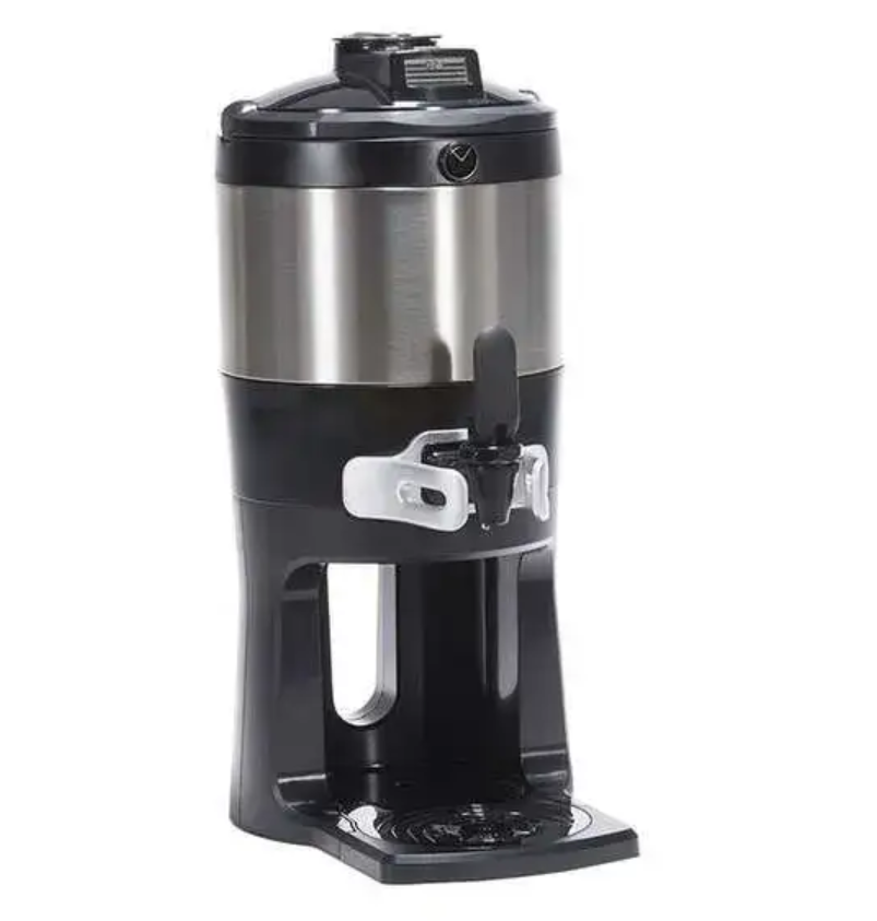 Bunn 42700.0200 TF ThermoFresh Portable Coffee Server with brew-thru lid, digital sight gauge, base and drip tray 1 gallon