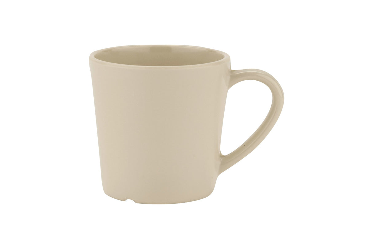 GET C-107-IV Melamine Coffee Cup, Ivory 8oz