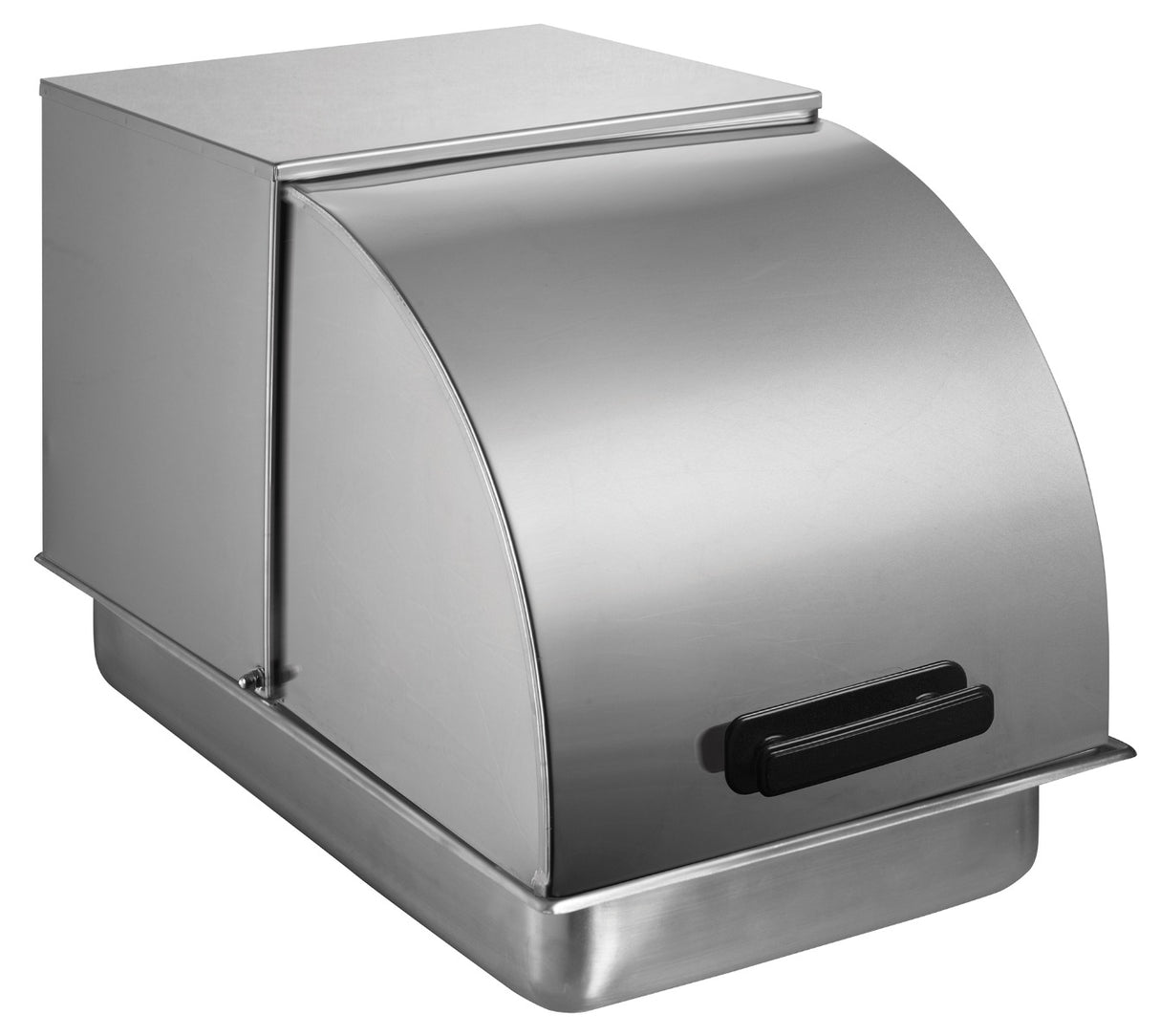 Winco C-RCF Stainless Steel Steam Table Food Pan Roll-Top Cover - Full Size - 2/Case