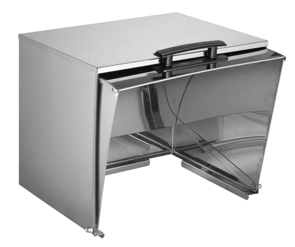 Winco C-RCF Stainless Steel Steam Table Food Pan Roll-Top Cover - Full Size - 2/Case