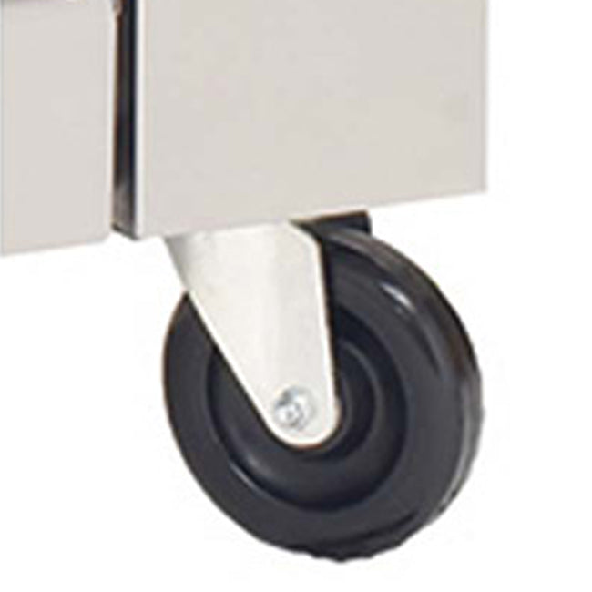 Vulcan CASTERS-RR4 Swivel Plate Casters 5" - for 24", 36", 48" & 60" Ovens - 4/set (2 w/ Brakes)