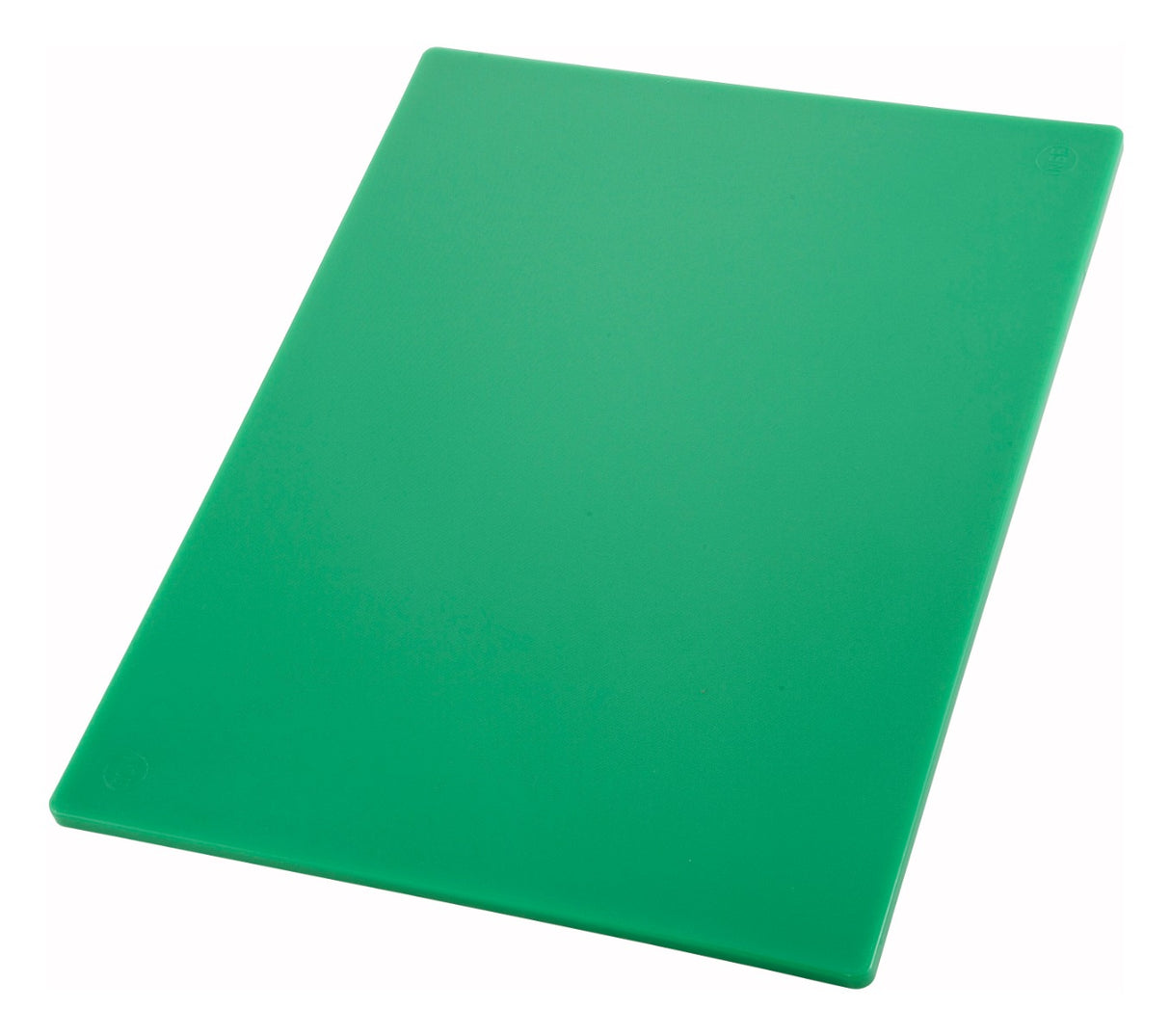 Winco CBGR-1520 Polyethylene HACCP Color-Coded Cutting Board 15 x 20 x 1/2" - Green - 6/Case