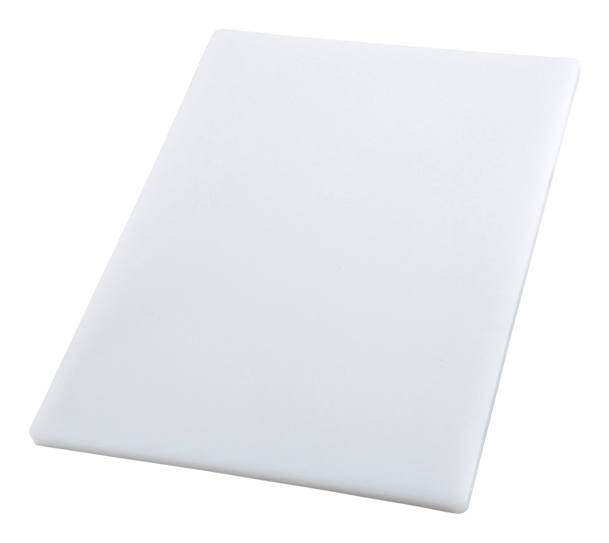 Winco CBH-1824 High-Density Plastic Cutting Board 18" x 24" x 3/4" - White - 6/Case