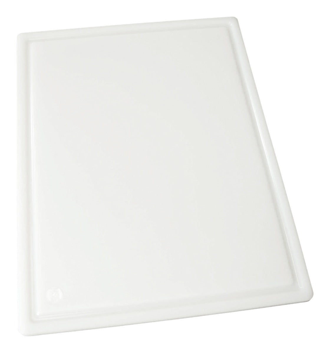 Winco CBI-1520 High-Density Plastic Grooved Cutting Board 15" x 20" x 1/2" - White - 6/Case