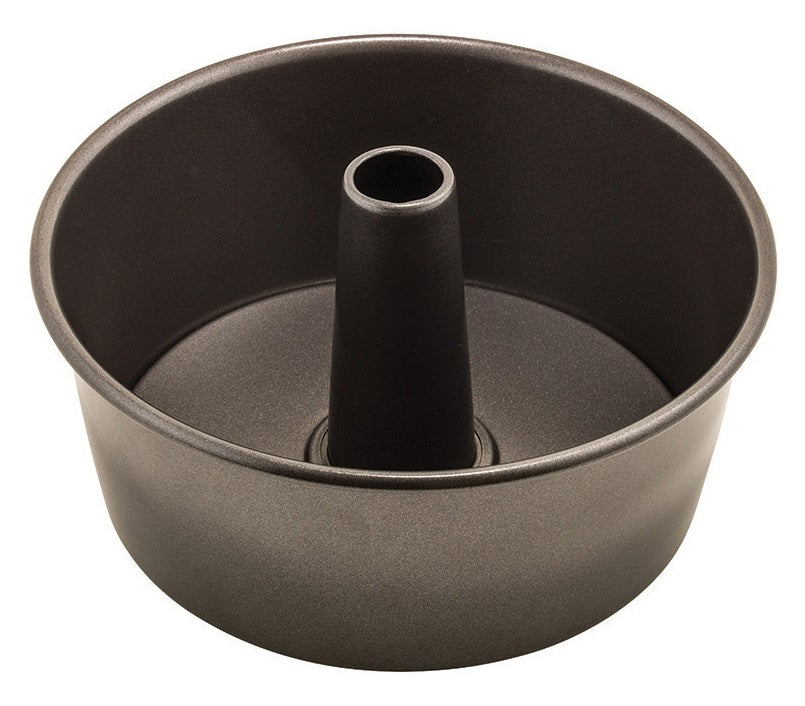 Winco CCP-10A Non-Stick Aluminized Carbon Steel Angel Food Cake Pan with Removable Bottom 10" dia. x 5"H - 6/Case