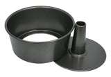 Winco CCP-10A Non-Stick Aluminized Carbon Steel Angel Food Cake Pan with Removable Bottom 10" dia. x 5"H - 6/Case