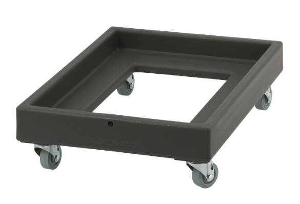 Cambro CD2028110 Camdolly® for Milk Crates w/ 350 lb Capacity, Black