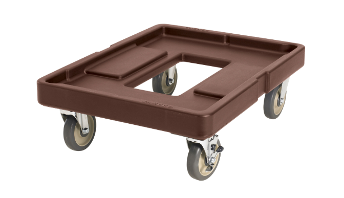 Cambro CD400131 Camdolly® for Camcarriers® w/ 300 lb Capacity, Dark Brown