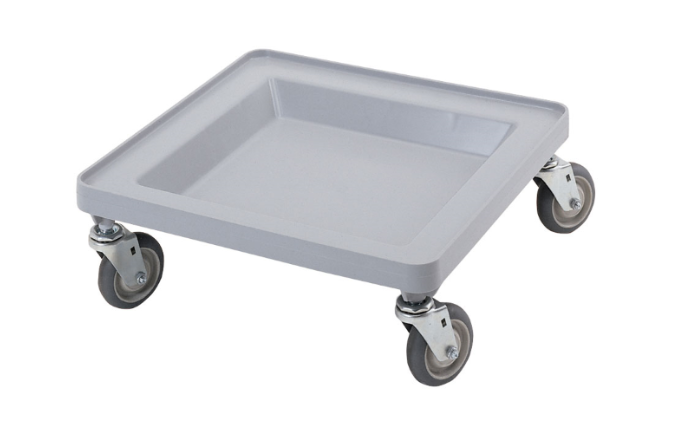 Cambro CDR2020151 Camdolly® for Camracks® Dish Rack w/ 350 lb Capacity, Soft Gray