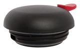 Winco CF-LID Black/Red Push Button Carafe Lid for CF-1.2, CF-1.5 & CF-2.0