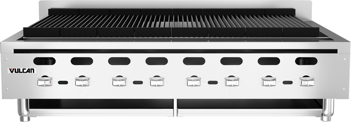 Vulcan SMOKER-VACB47 Achiever Smoker Base with Two Wood Trays 47" - for VACB47 Charbroiler