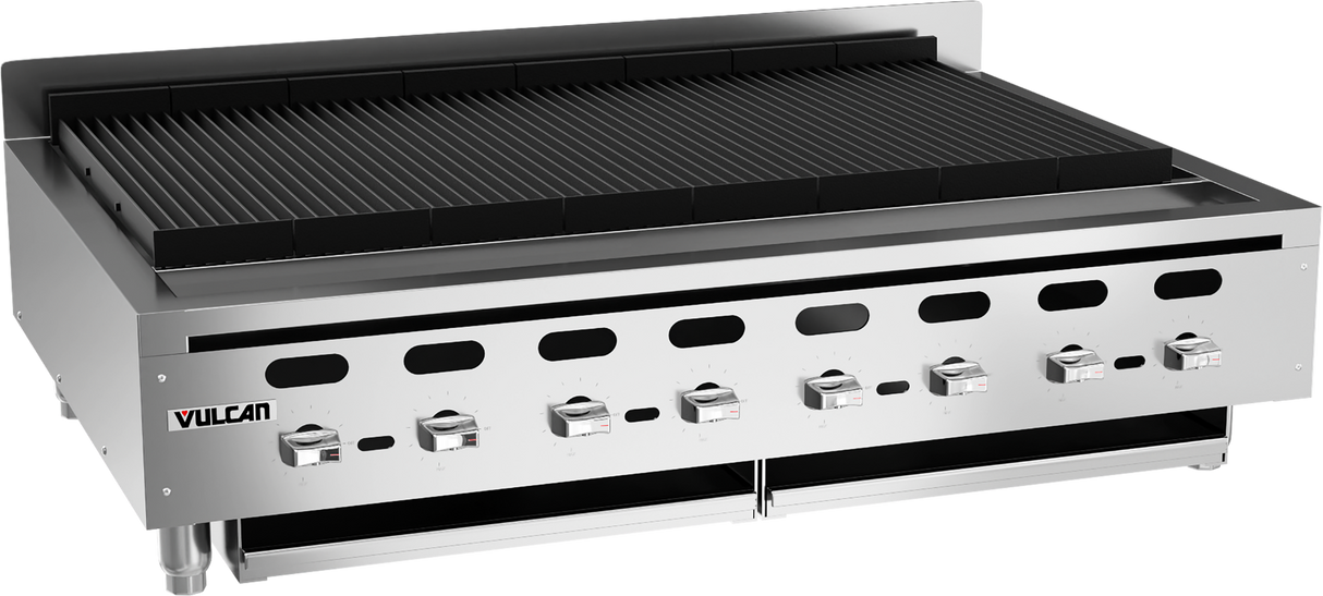 Vulcan SMOKER-VACB47 Achiever Smoker Base with Two Wood Trays 47" - for VACB47 Charbroiler