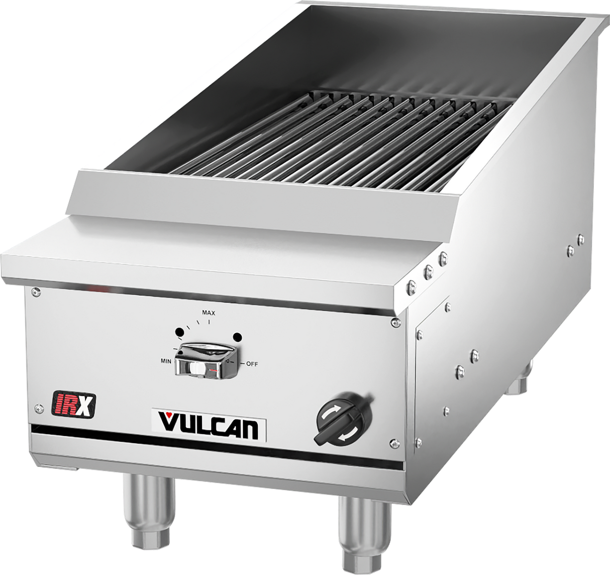 Vulcan VTEC14 - Countertop IRX Infrared Gas Charbroiler w/ 1 Burner 14" NG - 22,000 BTU