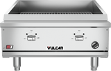 Vulcan VTEC25 - Countertop IRX Infrared Gas Charbroiler w/ 2 Burners 25" NG -  44,000 BTU