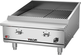 Vulcan VTEC25 - Countertop IRX Infrared Gas Charbroiler w/ 2 Burners 25" NG -  44,000 BTU