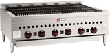 Wolf SCB36CN-1 - Countertop Low Profile Radiant Gas Charbroiler w/ 6 Burners 36" NG - 87,000 BTU
