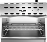 Vulcan VICM24-P - Wall Mounted Cheesemelter with One Infrared Propane Gas Burner 24" - 20,000 BTU