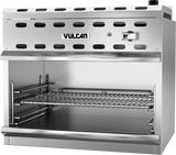 Vulcan VICM24-P - Wall Mounted Cheesemelter with One Infrared Propane Gas Burner 24" - 20,000 BTU