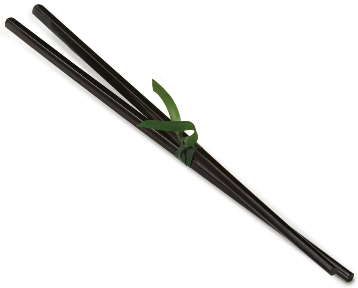 GET CHOPSTICKS-BK Melamine Chopsticks 10-3/4" - Black - 10/Pack