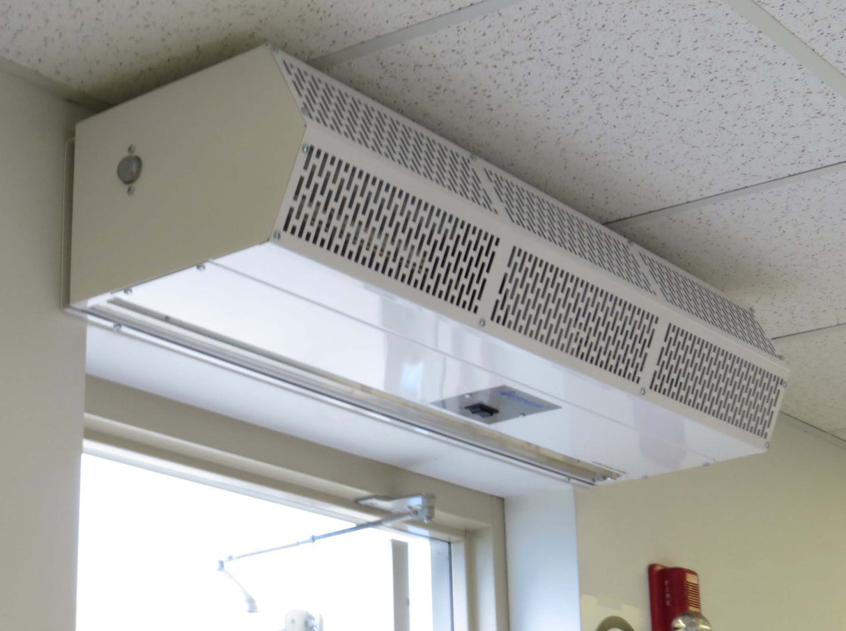 Berner CLC08-1036A Unheated Commercial Series Low Profile Air Curtain 36"L - White