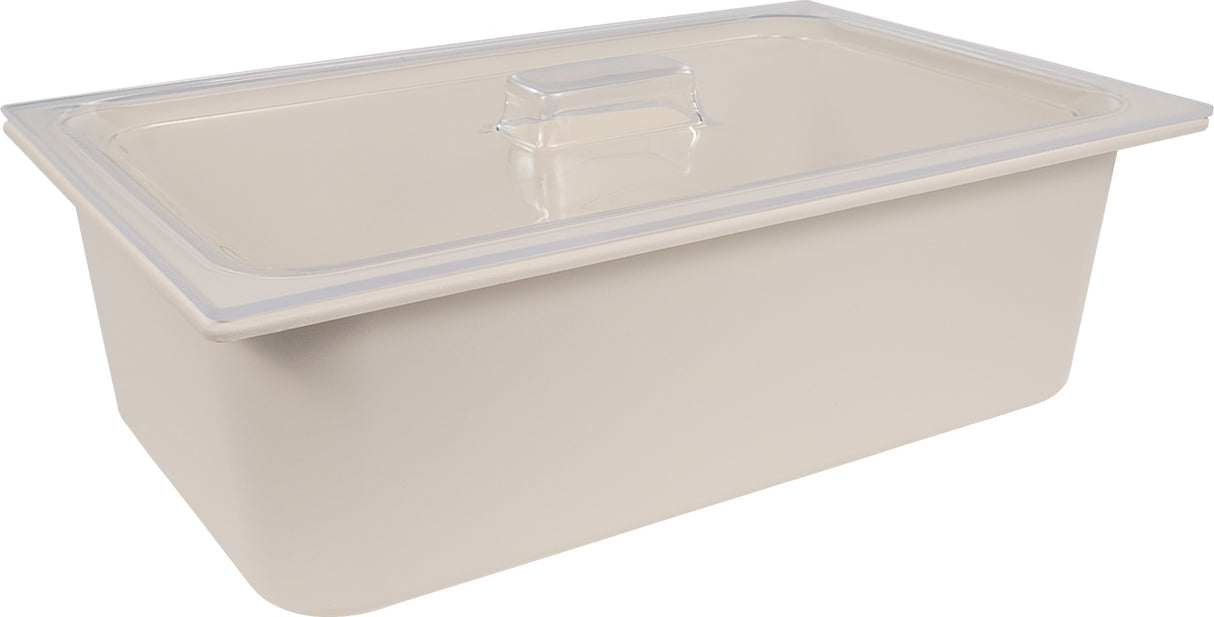 Carlisle CM112507 Coldmaster Plastic Food Pan Cover - Full Size - Clear