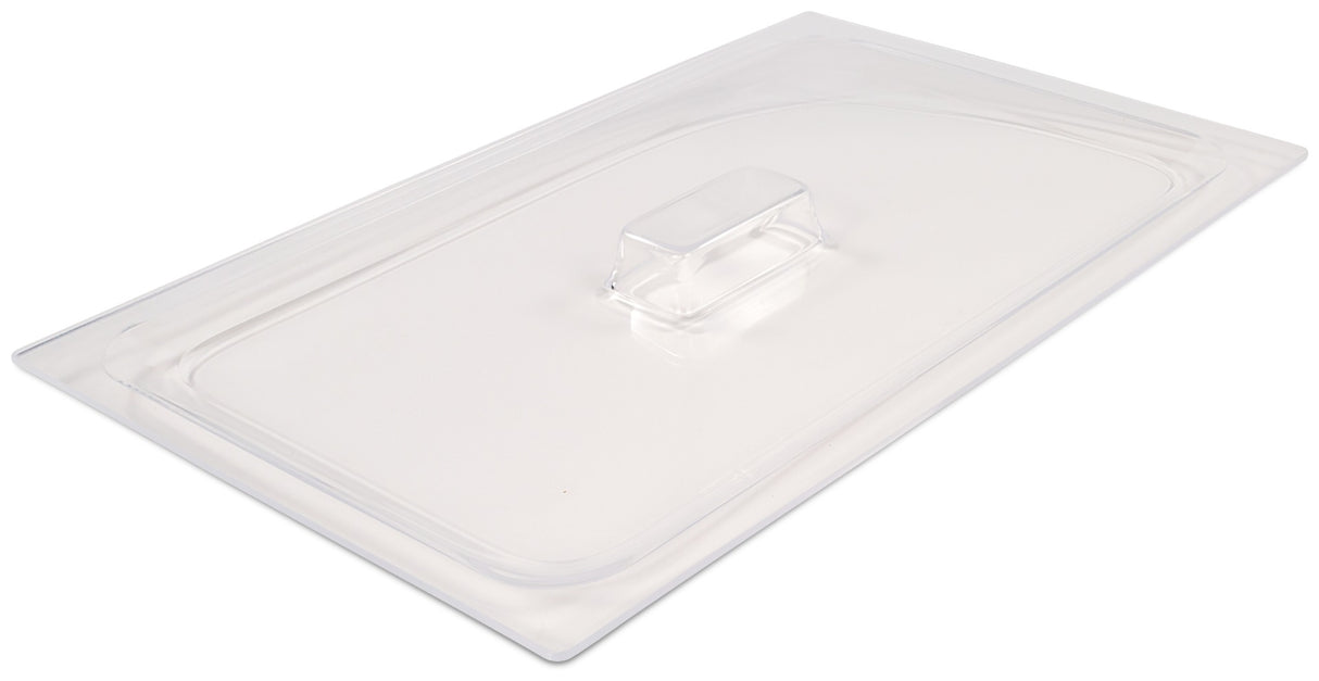 Carlisle CM112507 Coldmaster Plastic Food Pan Cover - Full Size - Clear