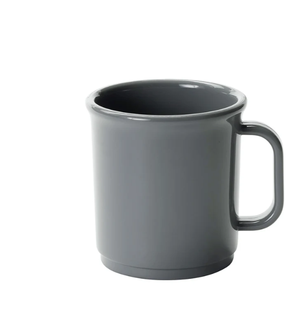 American Metalcraft CM12ST 12 oz Melamine Mug, Storm
