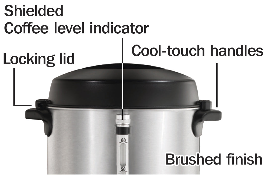 coffee urn attributes