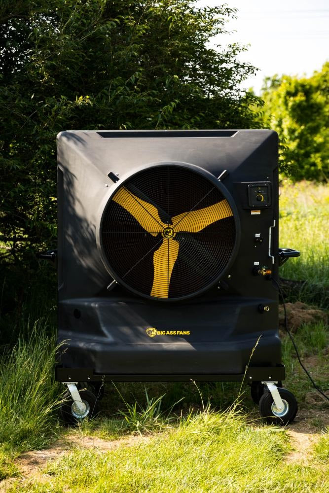 Big Ass Fans Cool-Space 400 Evaporative Swamp Cooler Fan with 3,600 Sq. Ft. Coverage - 110V