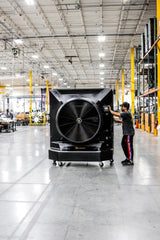 Big Ass Fans Cool-Space 500 Evaporative Swamp Cooler Fan with 6500 Sq. Ft. Coverage - 110V